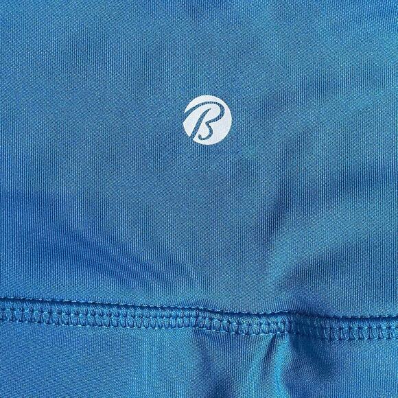 Bally Total Fitness Skirt Women's Size L Turquoise High Waist Skort NWT - Picture 4 of 6